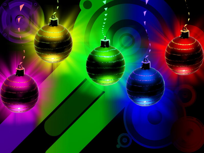 Colorful Ornaments — Green
