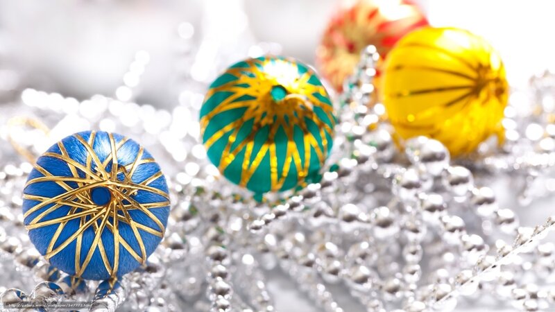 Colorful Ornaments on Beads