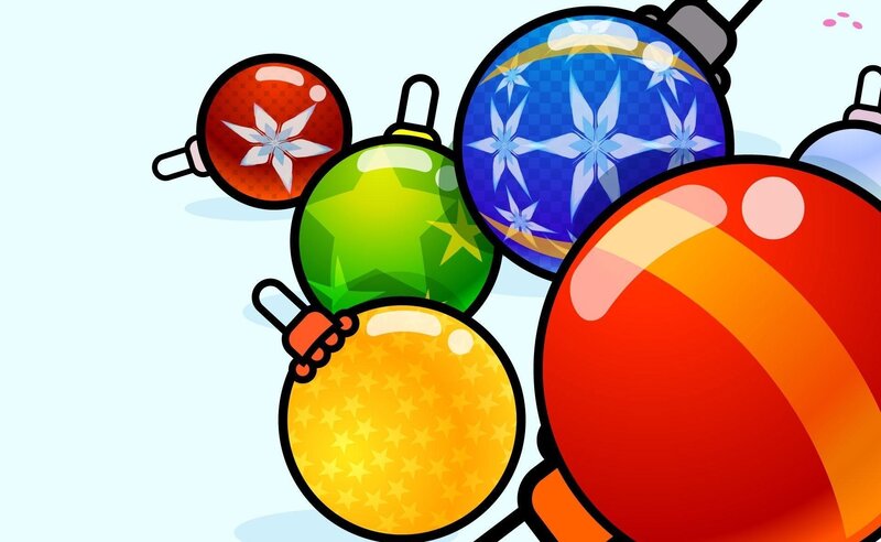 Colorful Ornaments — Red
