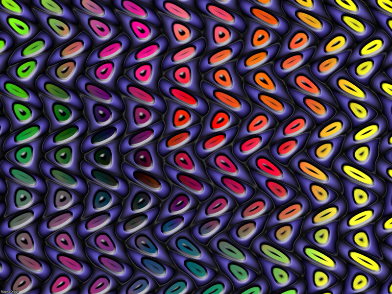Colorful Oval Pattern