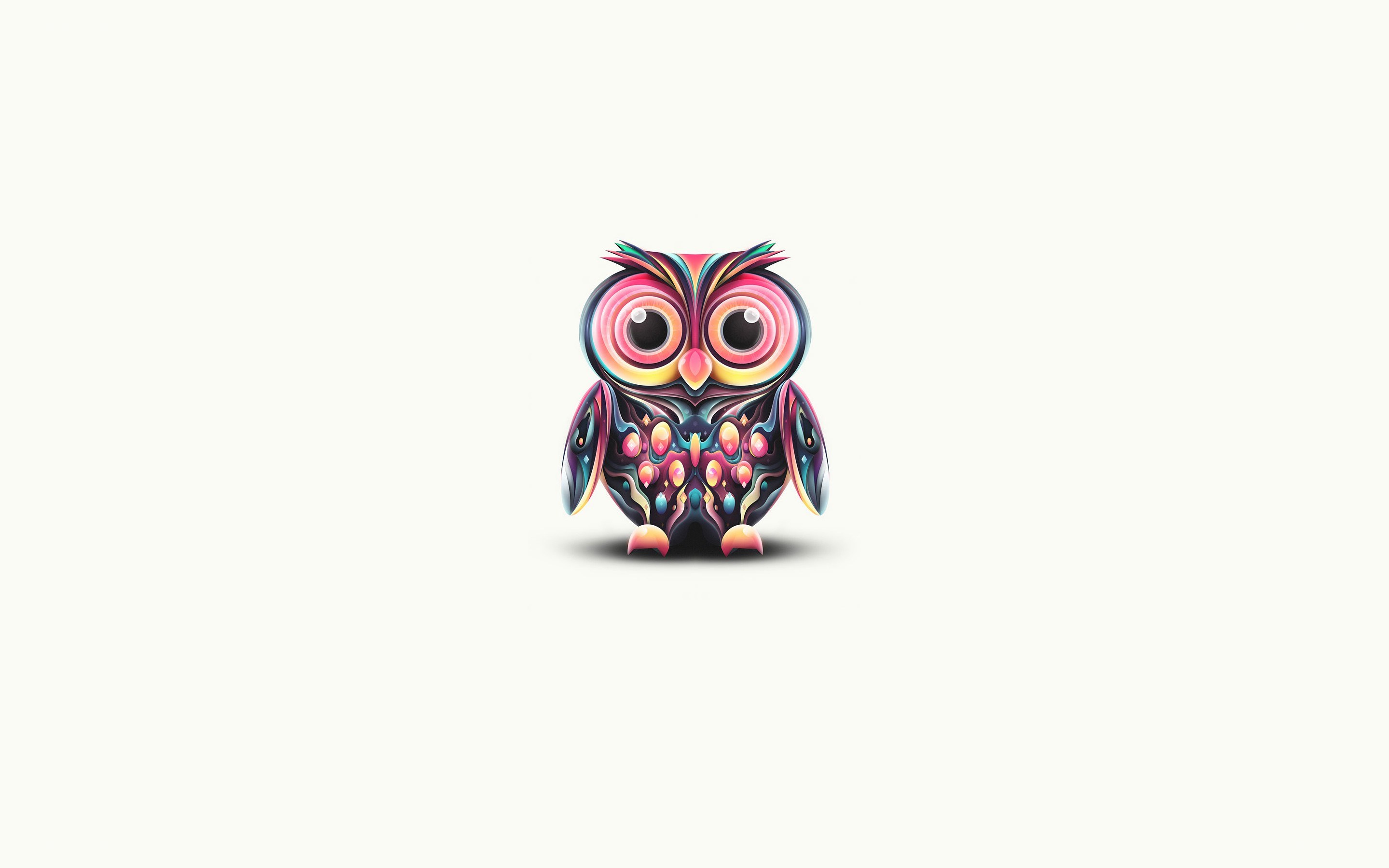colorful owl illustration