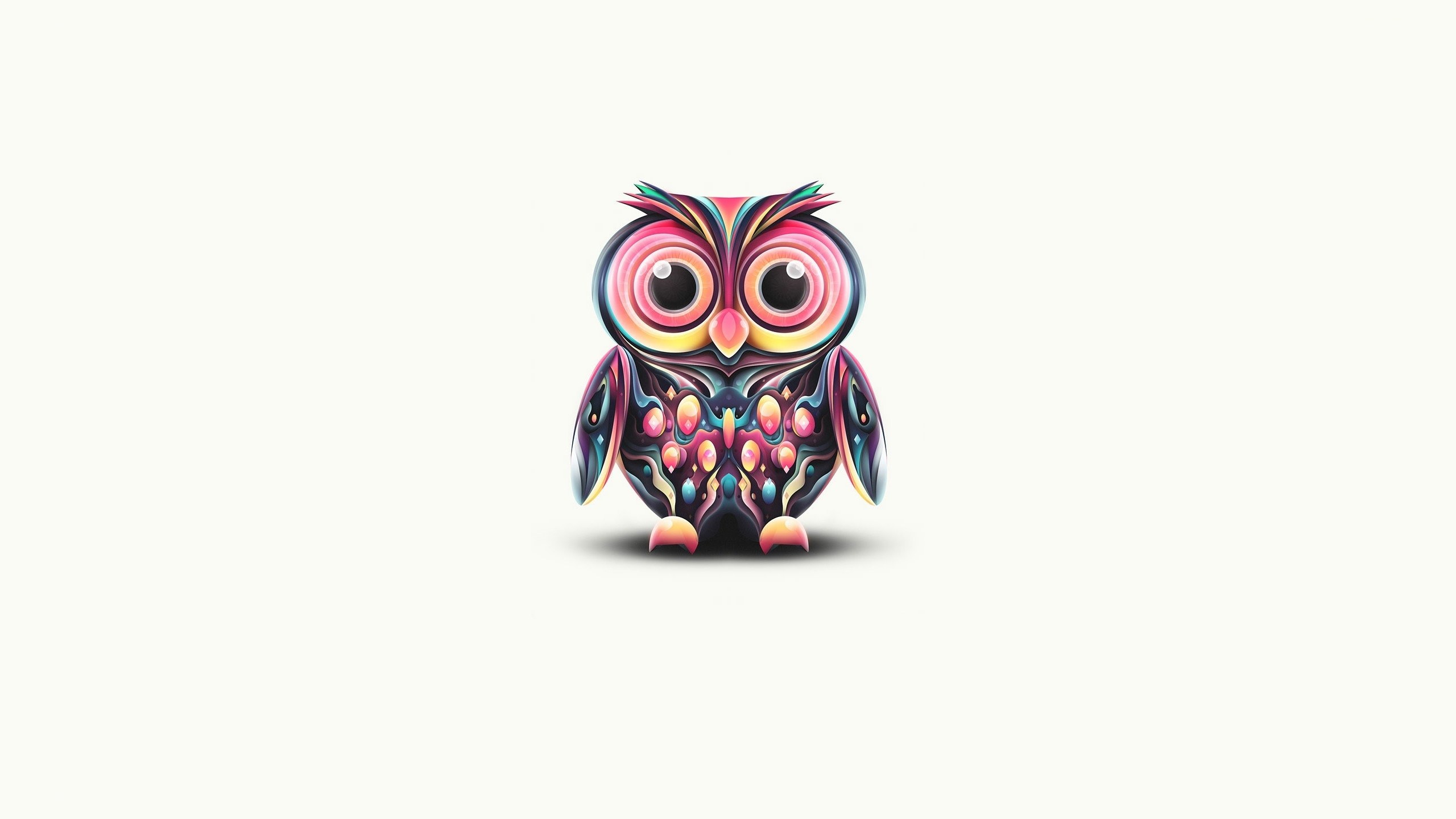 colorful owl illustration