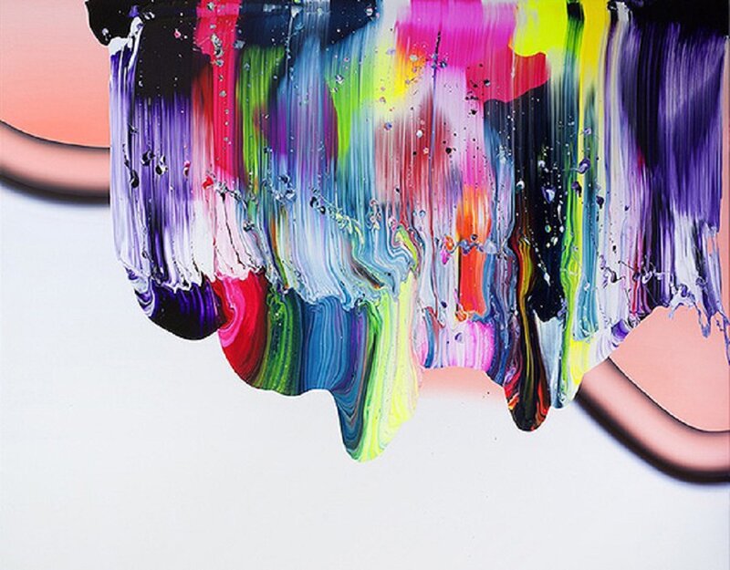 Colorful Paint Drips — Purple
