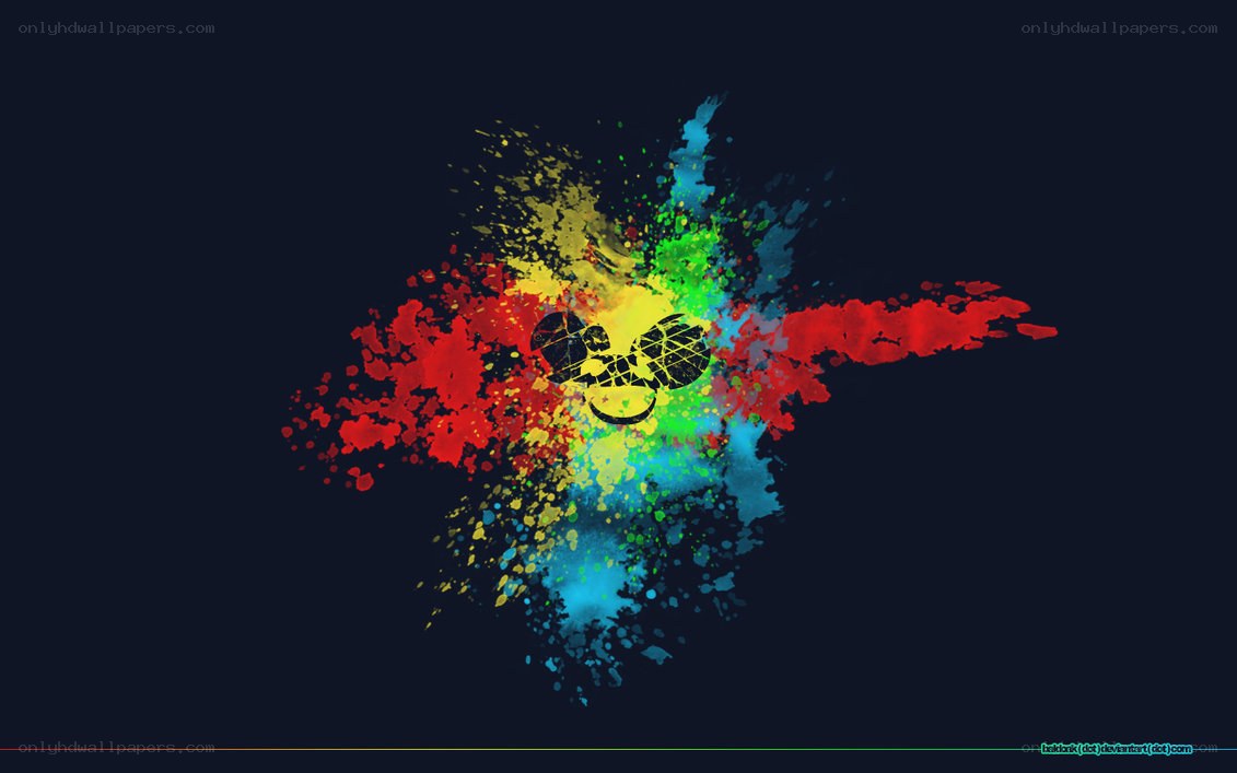 colorful paint explosion art