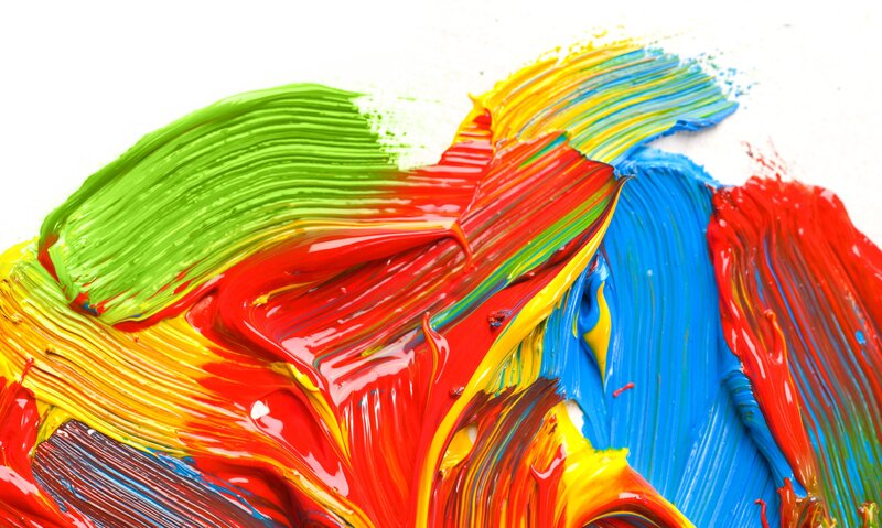 Colorful Paint Smears