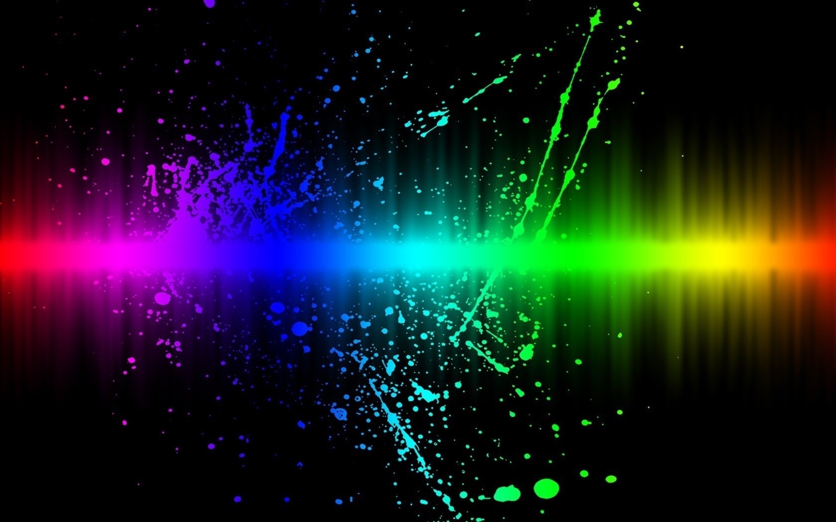 colorful paint splatter background