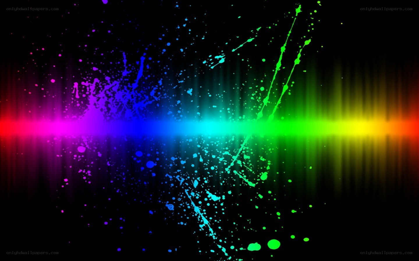 colorful paint splatter background