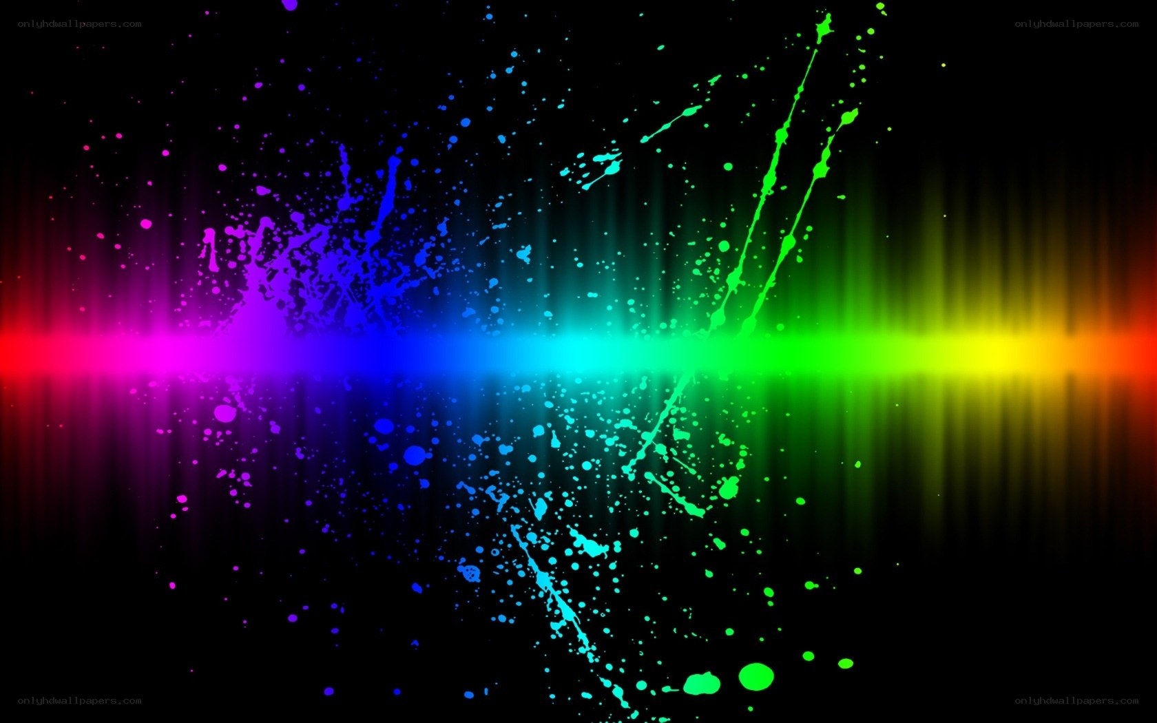 colorful paint splatter background