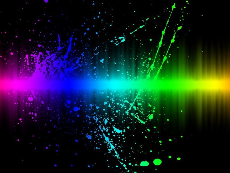 colorful paint splatter background
