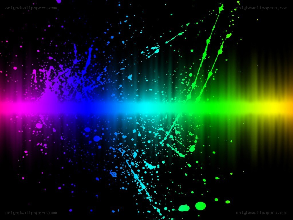 colorful paint splatter background