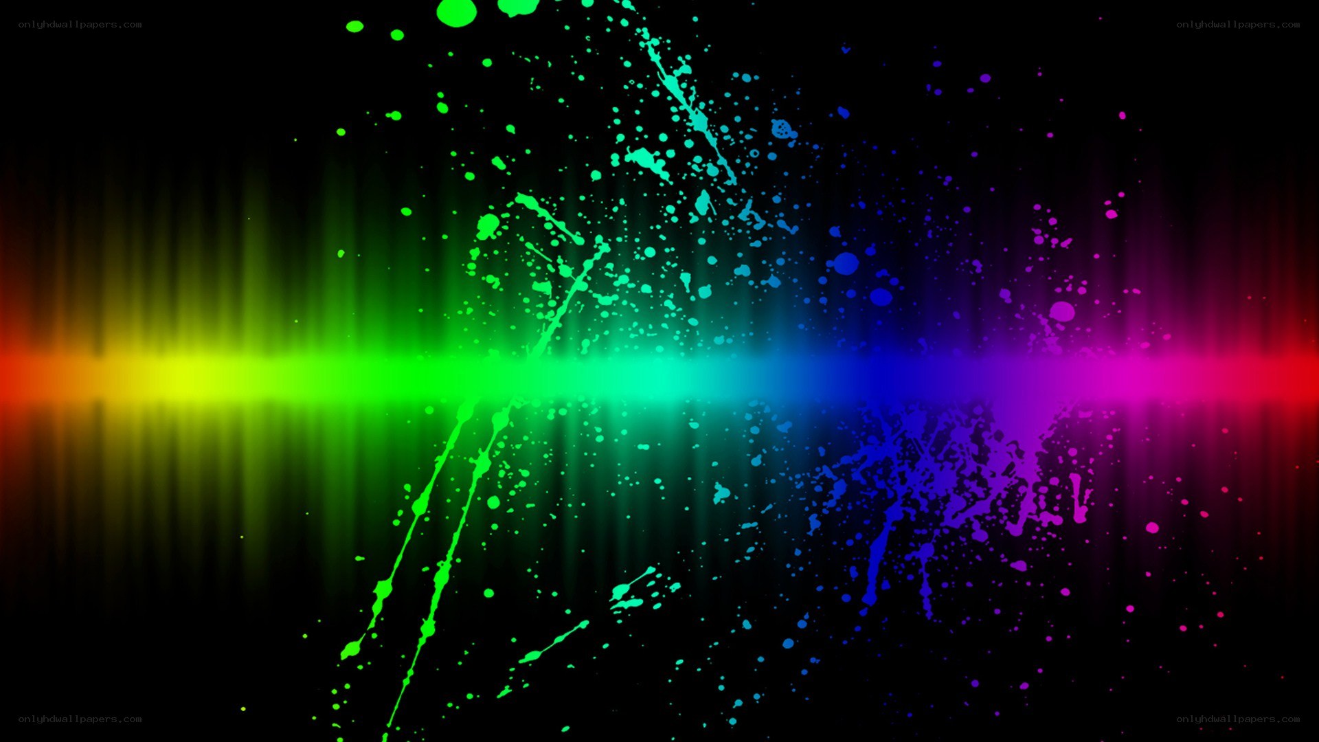 colorful paint splatter background
