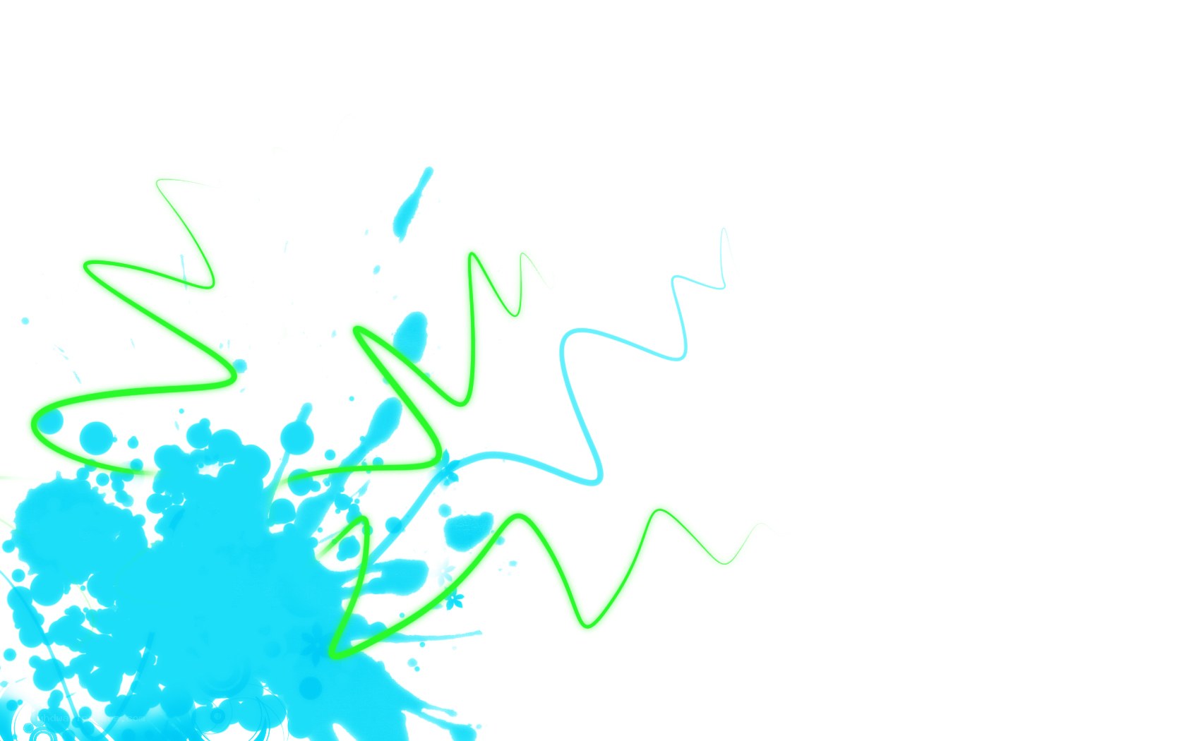colorful paint splatter design