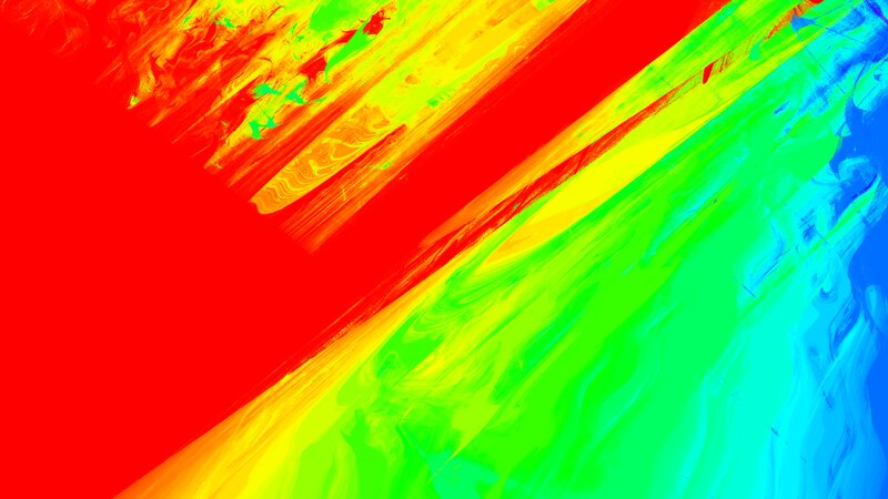 Colorful Paint Streaks — Red