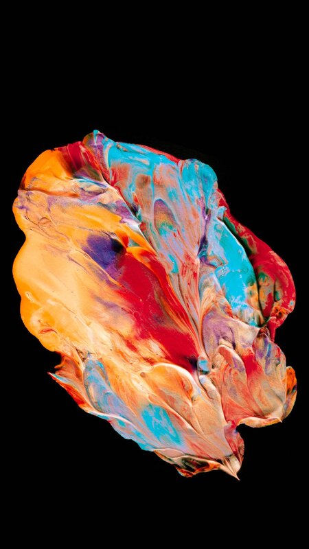 Colorful Paint Swirl