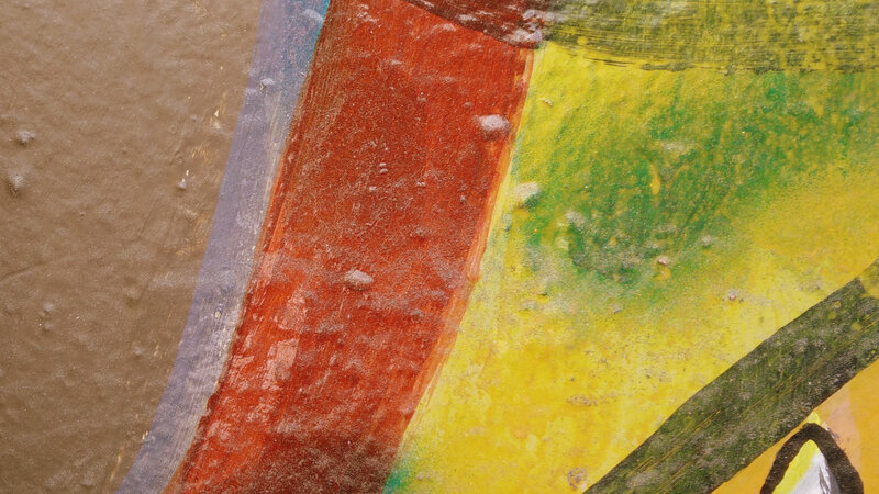 Colorful Painted Surface