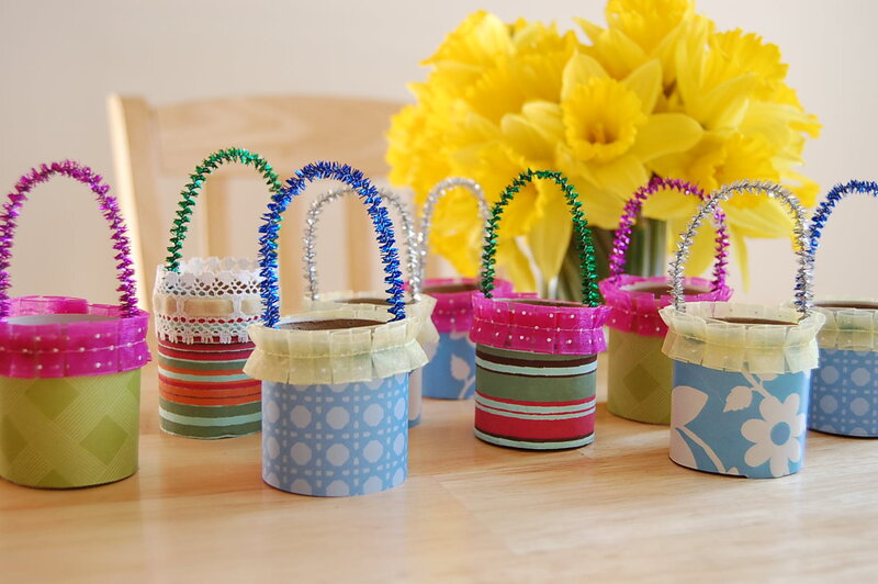 Colorful Paper Baskets