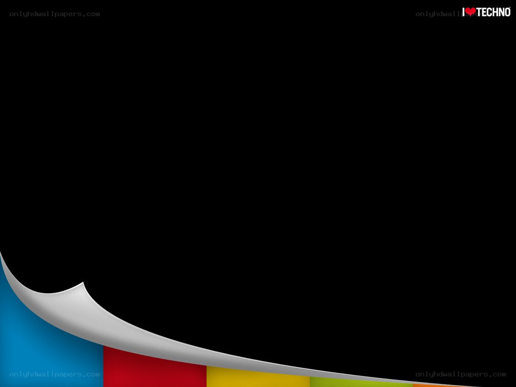 colorful paper corner design
