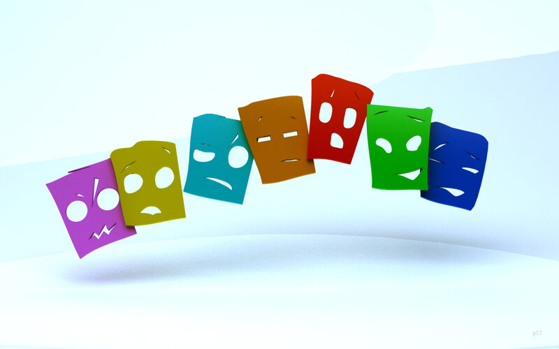 Colorful Paper Masks