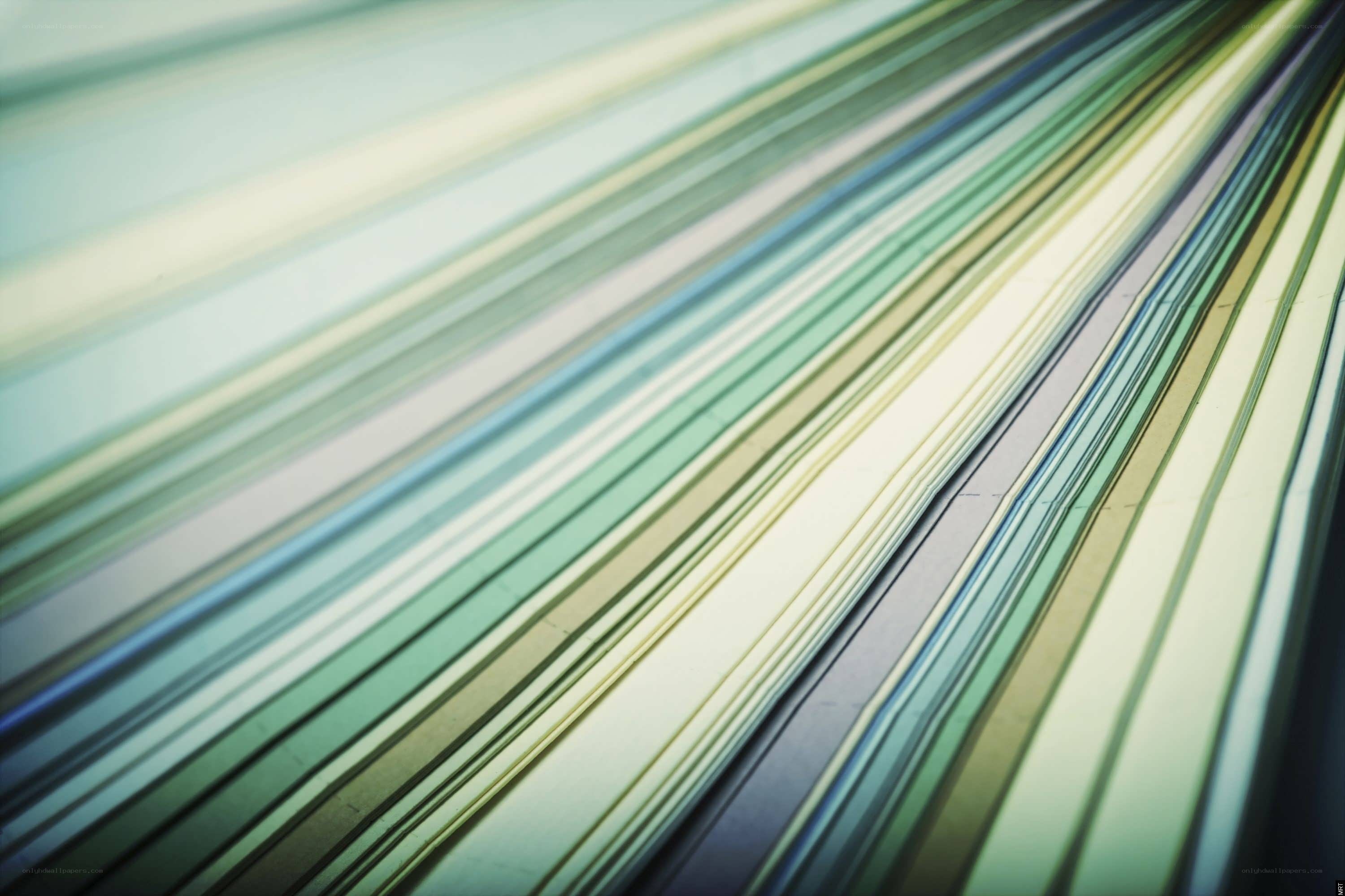 Colorful paper strips