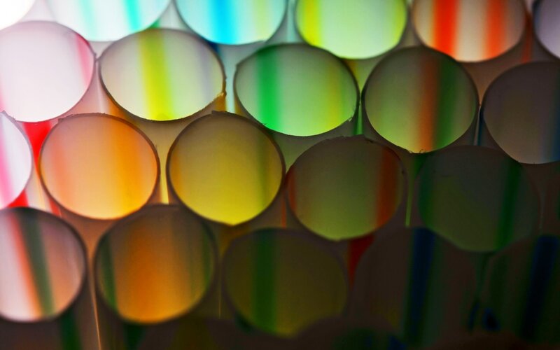 Colorful Paper Tubes