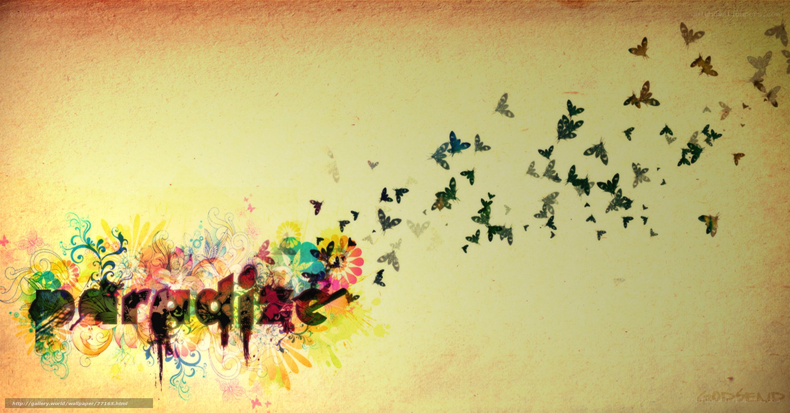 colorful paradise design