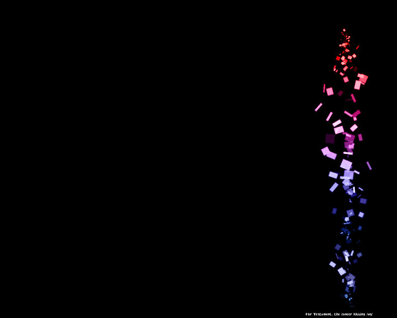 colorful particle stream