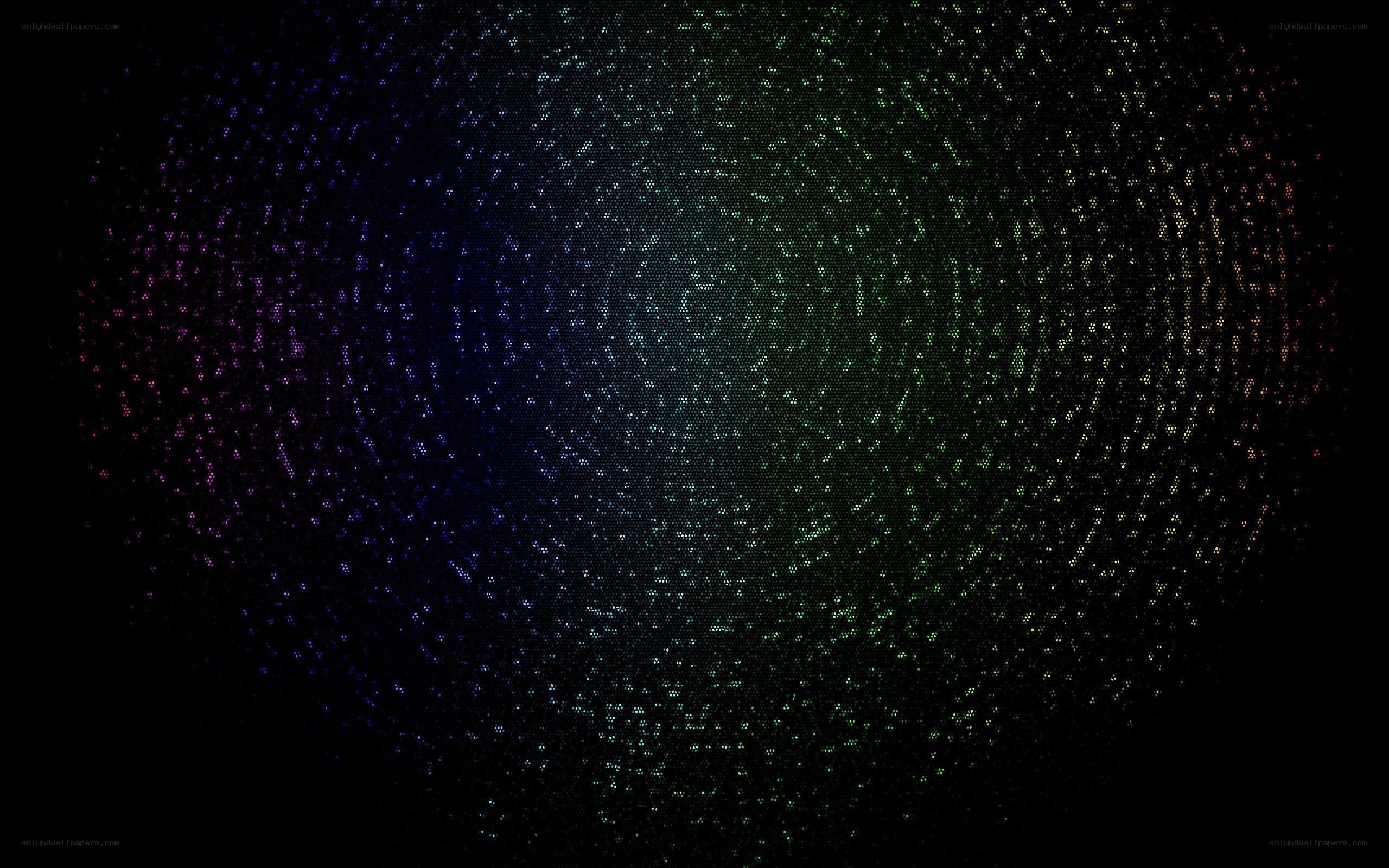 colorful particle swirl