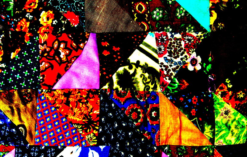 colorful patchwork quilt
