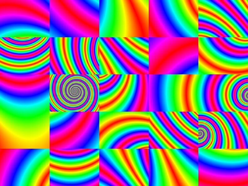 Colorful Pattern Grid