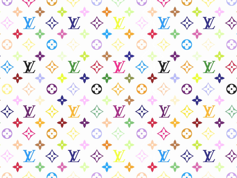 colorful pattern with logos