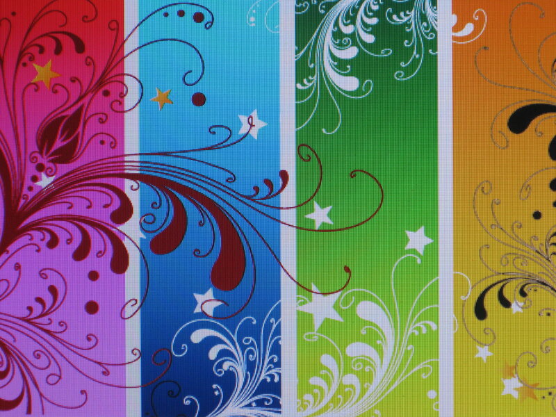 colorful pattern with swirls