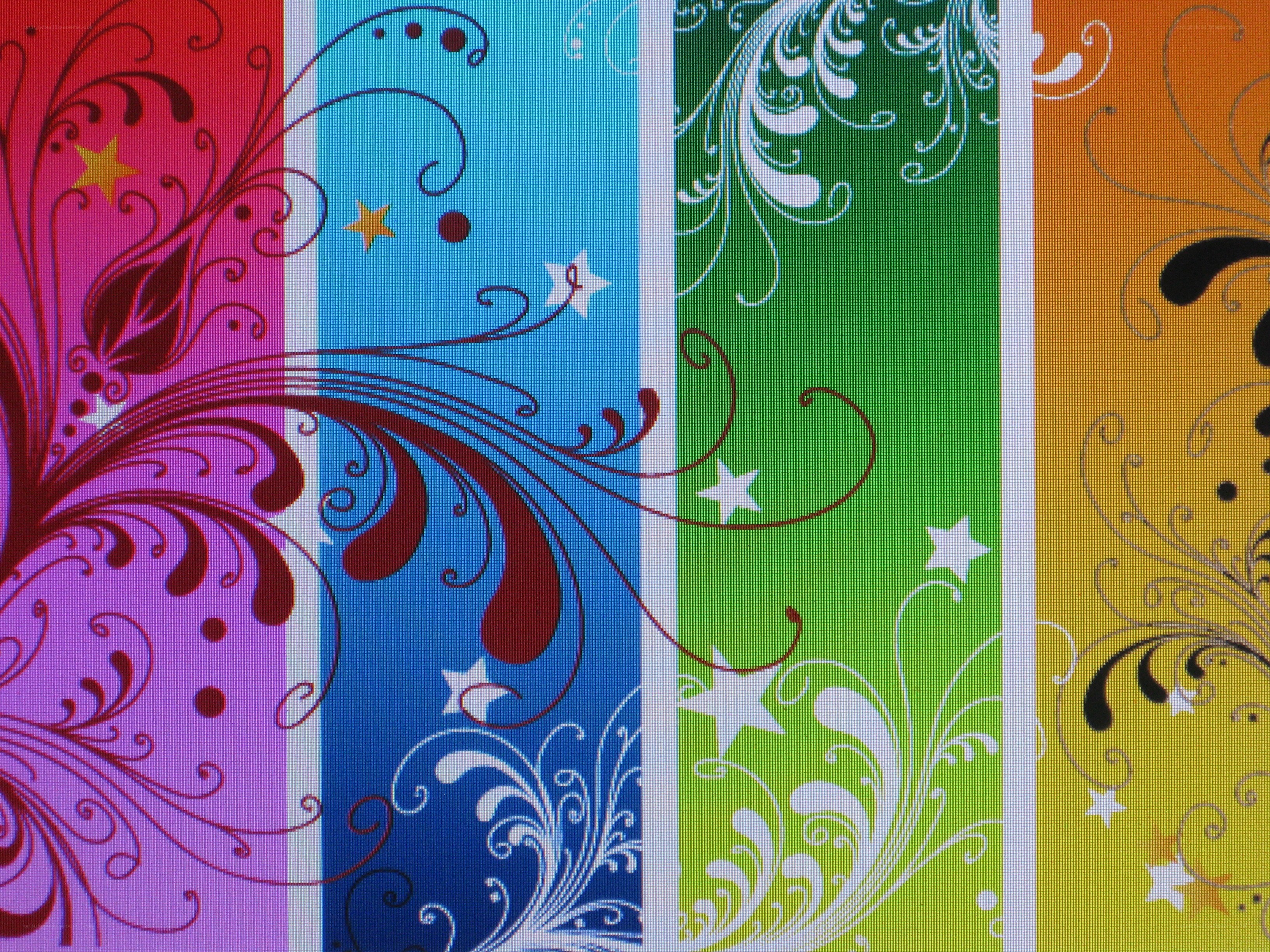 colorful pattern with swirls
