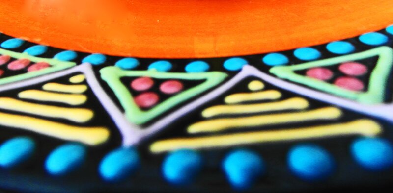 Colorful Patterned Bowl