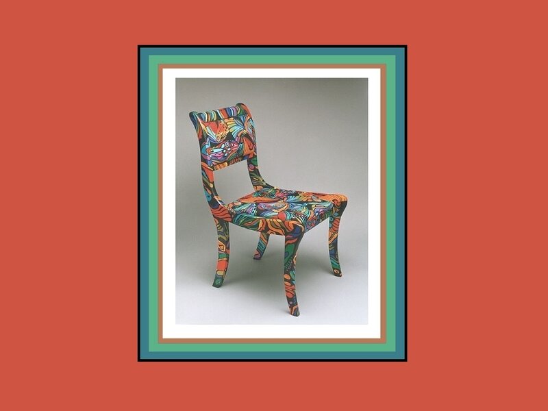 Colorful Patterned Chair