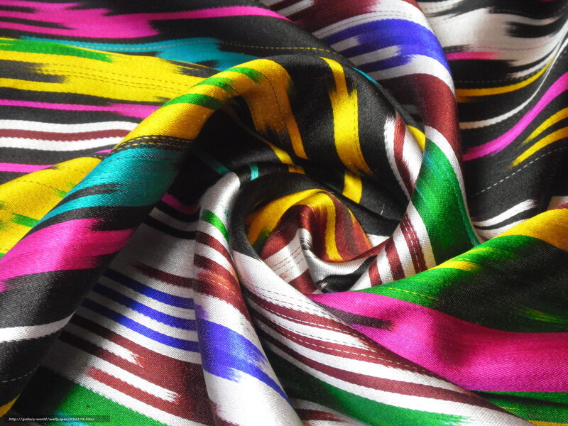 colorful patterned fabric