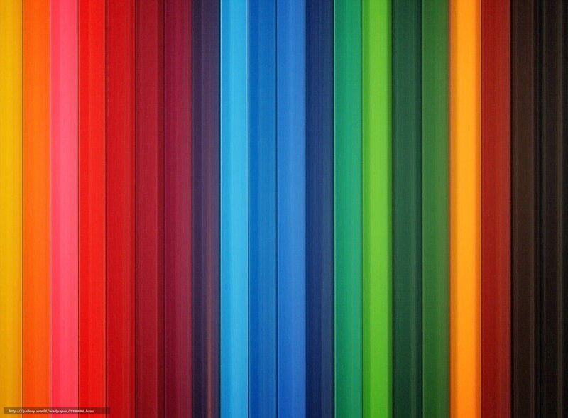 Colorful pencil stripes