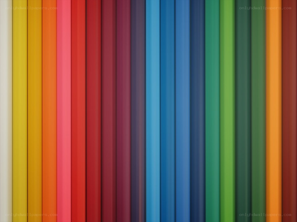 Colorful pencil stripes