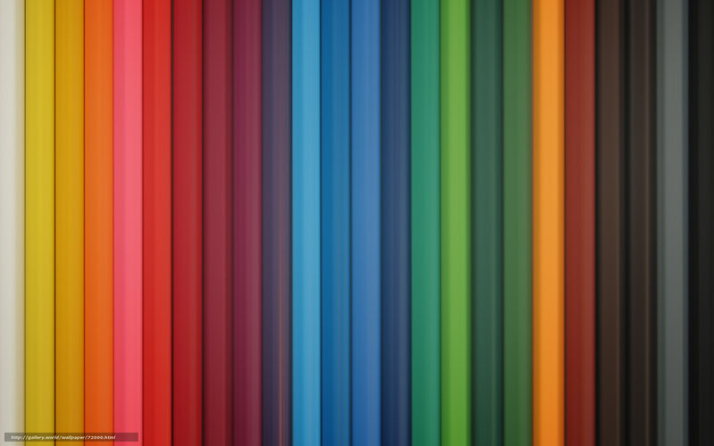 Colorful pencil stripes