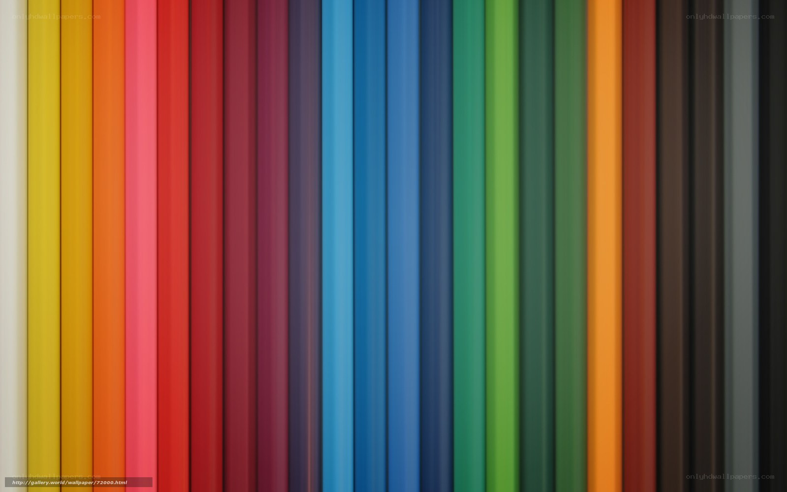 Colorful pencil stripes