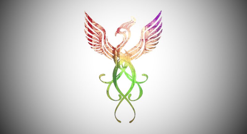 Colorful Phoenix Symbol