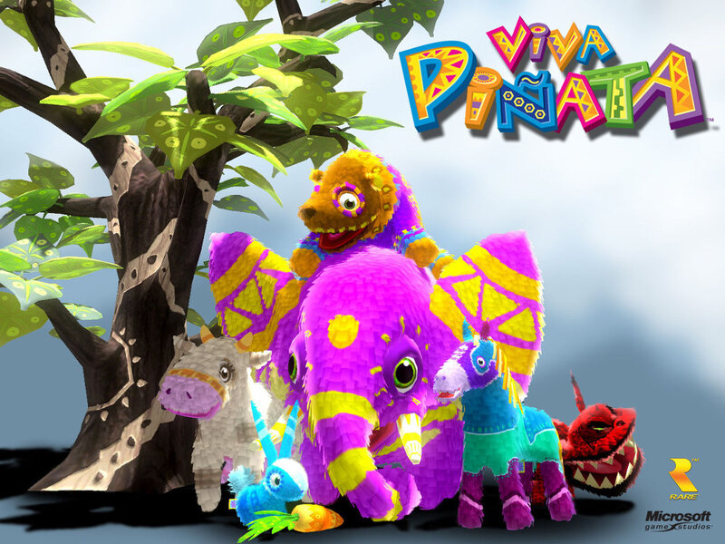 Colorful Piñata Characters
