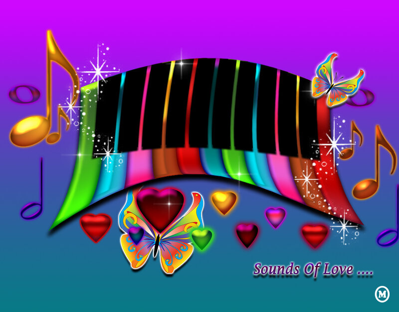 Colorful Piano Keyboard — Purple