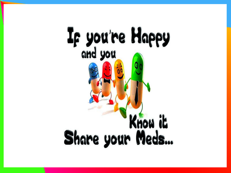 Colorful Pill Characters