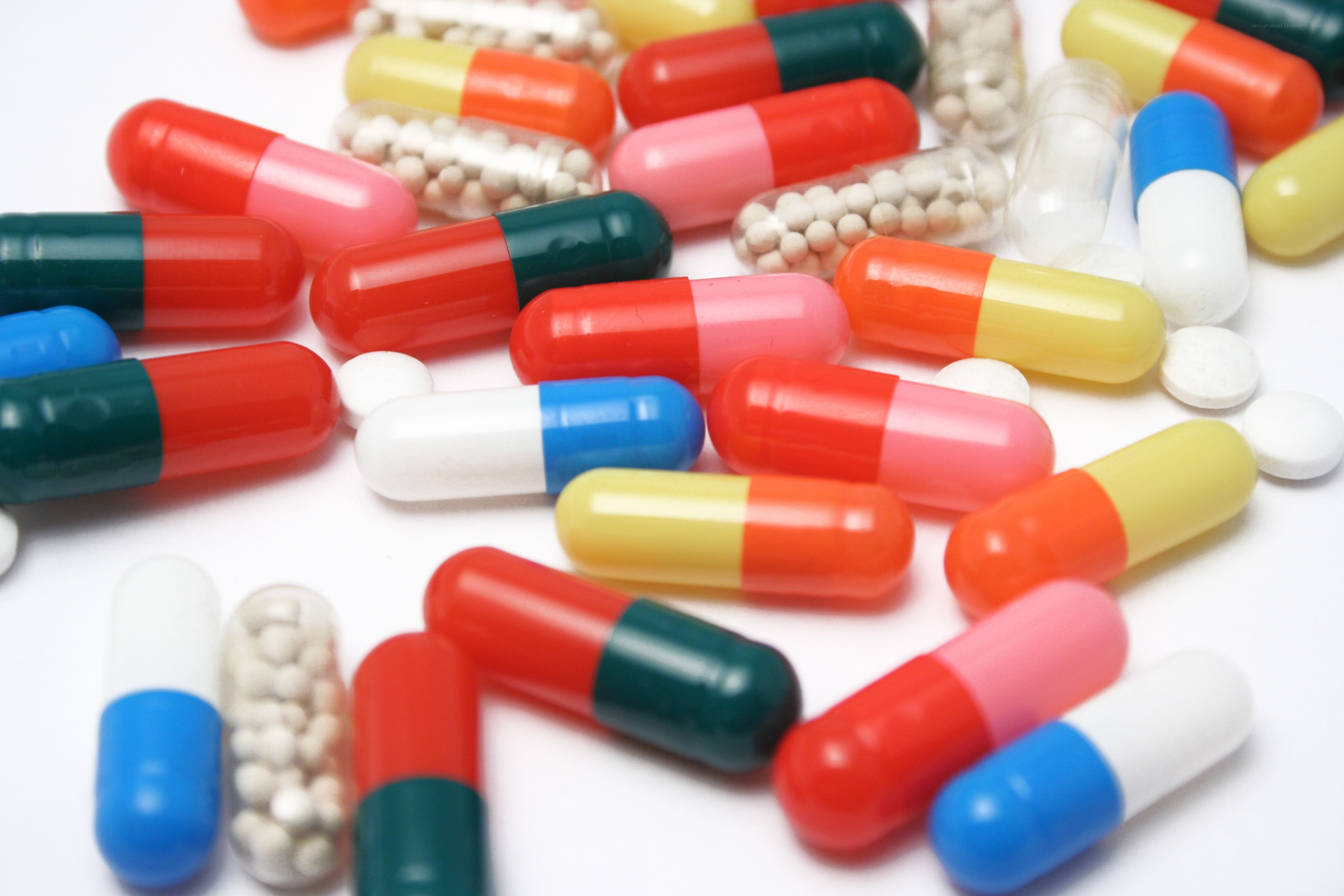 colorful pills and capsules