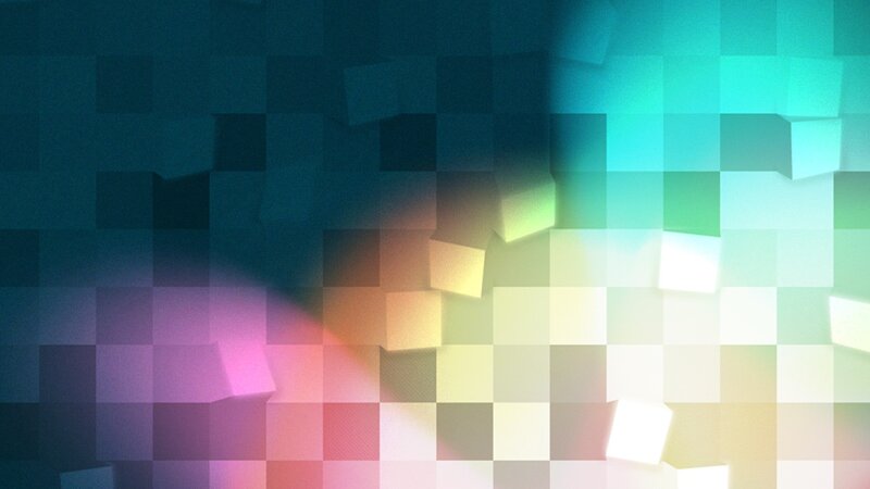 Colorful Pixel Cubes