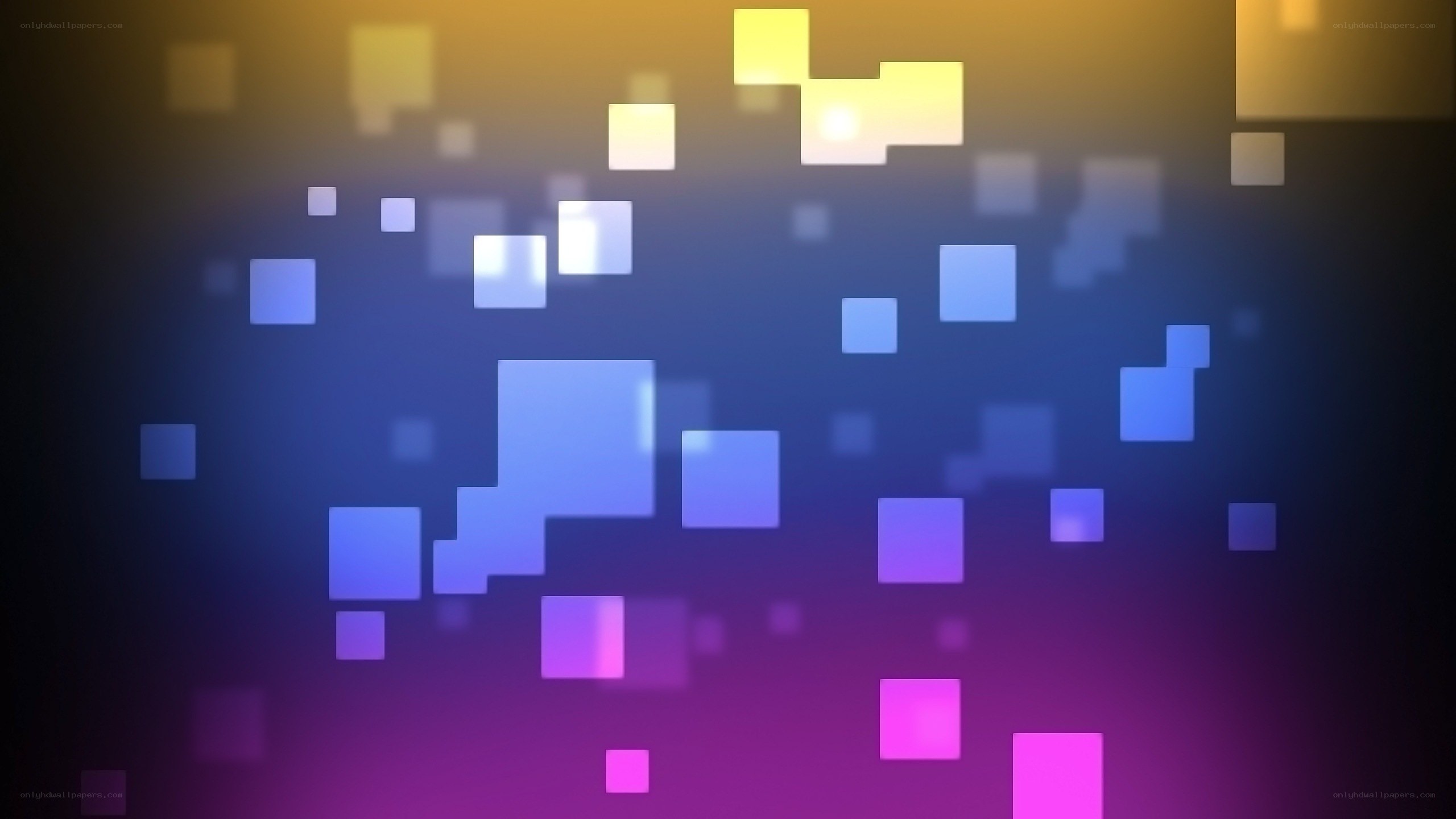 colorful pixel squares background