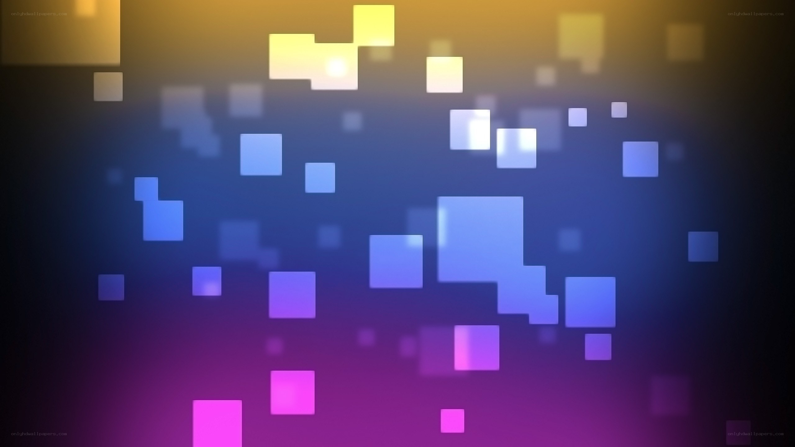 colorful pixel squares