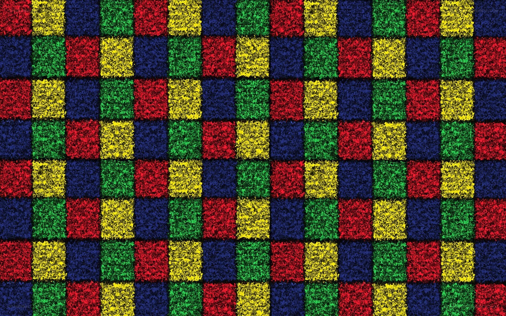 colorful pixelated grid pattern