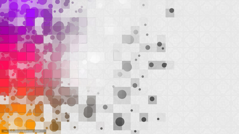 Colorful Pixelated Pattern — Purple, Calm, Abstract, Squares