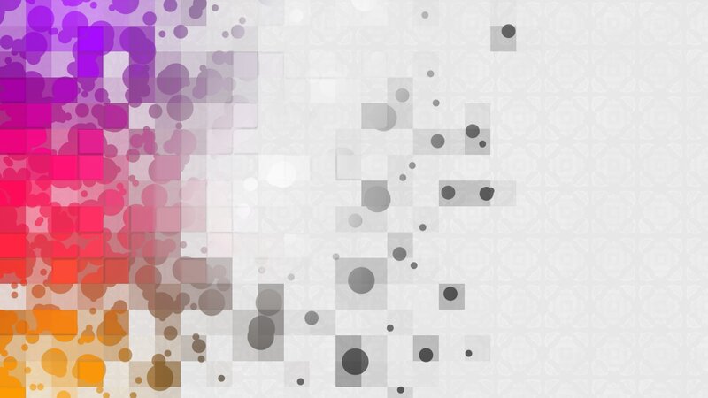 Colorful Pixelated Pattern — Purple, Calm, Abstract